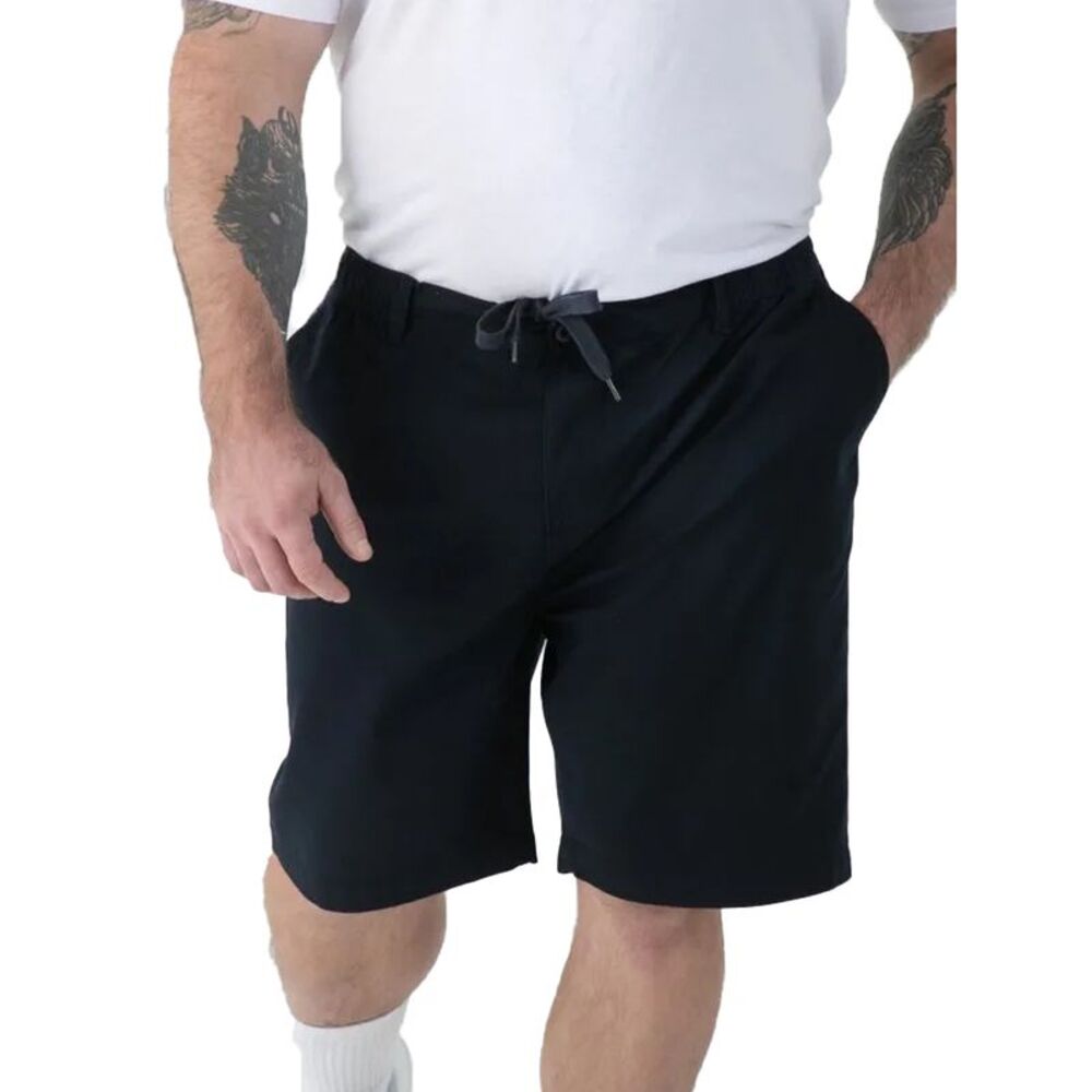 Duke Mens Spencer D555 Stretch Elasticated Waist Kingsize Shorts / Navy